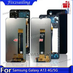 مجموعة محول رقمي لشاشة LCD TFT لهاتف Samsung Galaxy A13 4G 5G لشاشة LCD البديلة لهاتف Samsung A13 4G 5G