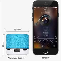 مكبر صوت بلوتوث صغير لاسلكي مكبر صوت Crack LED بطاقة TF USB مضخم صوت محمول MP3 صوت مكبر صوت لاسلكي للهواتف الذكية