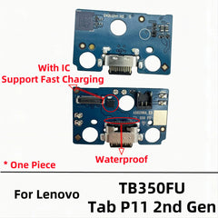 كابل مرن لمنفذ شحن USB لشاحن Lenovo Tab P11 Gen 2 TB350FU Xiaoxin Pad Plus