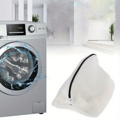 1PC Mesh Laundry Bag Zips Shoe Washing Bag