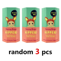 Angel Hippers Animal Blind Box Series Trendy Car Mobile Phone Ornaments Dumplings ChildrenS  Surprise Blind Box Toy Accessories
