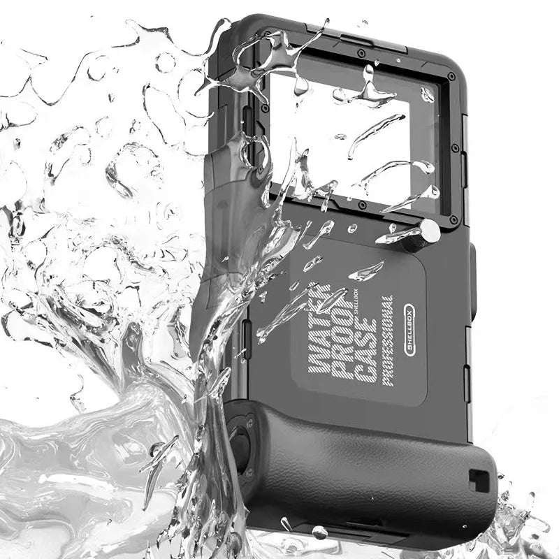Waterproof Phone Case Holsters & 15m Diving 50ft Swimming Premium Protective Housing & Lanyard For iPhone Samsung 6.8" Phone