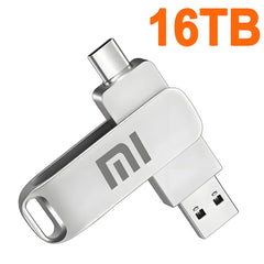 Xiaomi USB 3.2 16TB USB Flash Drive Memory Type-c 2-In-1 8TB 16TB OTG Pendrive 4TB High Speed Flash Disk 2TB For Computer Laptop