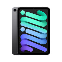 جهاز Apple iPad mini 2021 الأصلي، الجيل السادس، واي فاي، ذاكرة وصول عشوائي (RAM) سعة 64/256 جيجابايت، شاشة 8.3 بوصة، 8 ميجابكسل، IPS LCD، Apple A15 Bionic، جهاز لوحي جديد بنسبة 95%