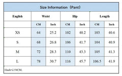 DUOPERI Women 2 Pieces Sets Shell Ornament Tops Camisole and High Elastic Waist Trousers Chic Lady Casual Pant Coordinates