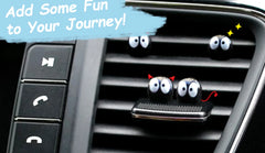 12 Pcs Cute Soot Sprites Automotive Interior Decoration Accessories for Car Rearview Mirror and Dashboard Funny Ornament Gifts