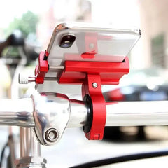 Bicycle Universal Phone Holder Mount Mobile Cell GPS Metal Riding MTB Motorcycle Stand Bracket Bike Moto Handlebar Antislip Clip