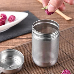 Tea Strainer Stainless Steel Tea Infuser Tea Leaves Spice Seasoning Ball Strainer Teapot Fine Mesh Coffee Filter Teaware