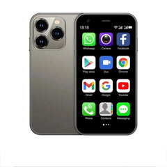 هاتف SOYES XS15 صغير الحجم فائق النحافة بشاشة 3.0 بوصة وذاكرة وصول عشوائي 2 جيجابايت وذاكرة قراءة فقط 16 جيجابايت ونظام تشغيل أندرويد 8.1 وشريحتي اتصال وبطاقة ذاكرة 3G وبطارية 1000 مللي أمبير في الساعة وواي فاي ونظام تحديد المواقع العالمي (GPS)
