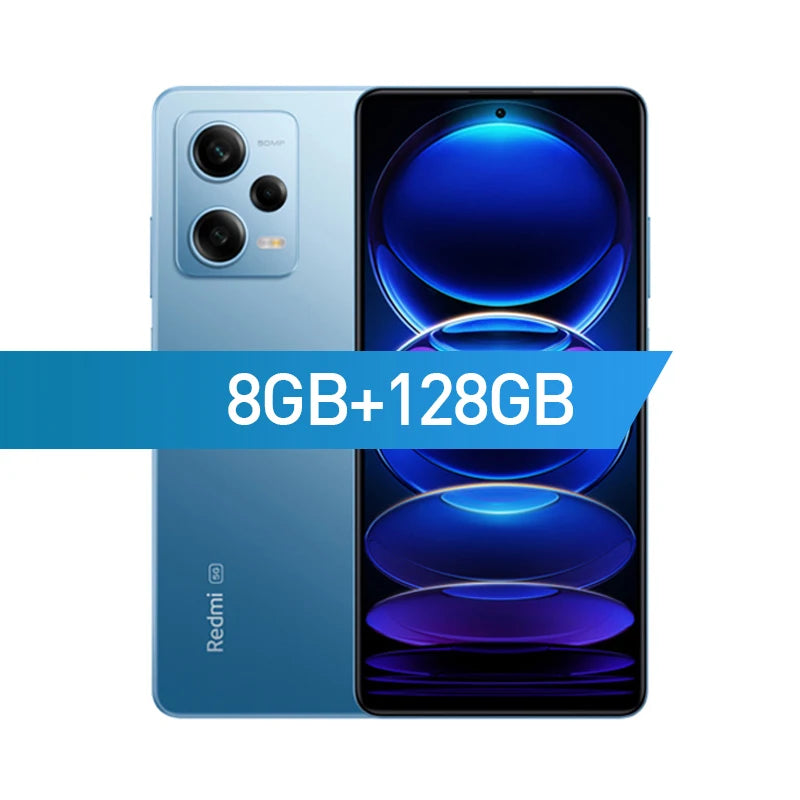 هاتف Xiaomi Redmi Note 12 Pro 5G الذكي العالمي بذاكرة قراءة فقط ROM ومعالج MTK Dimensity 1080 وشاشة OLED مقاس 6.6 بوصة وكاميرا 50 ميجابكسل وبطارية 5000 مللي أمبير في الساعة وشحن سريع 67 واط