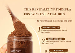 220g Body Scrub Deep Cleansing Skin Care Hydration Moisturizing Scrub Skin Deep Pore Cleansing Exfoliator Whitening Body Scrub