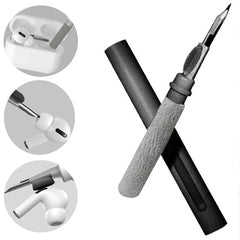 3IN1 Portable Cleaning Pen Headphones Mobile Phone Tablet Dust Dirt Clean Tool For iPhone Xiaomi HUAWEI Samsung Earphone Cleaner