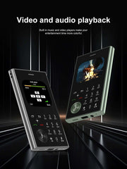 New SERVO V8 Card Cellphone 2G GSM FM Radio Magic Voice MP3 Player Dual SIM Fashion Functional Small Mobile Phone Headphone Jack