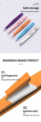 Eyebrow Tweezer 1 Piece Colorful Hair Beauty Fine Hairs Puller Stainless Steel Slanted Eye Brow Clips Removal Makeup Tools