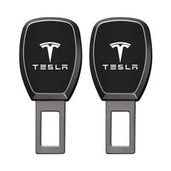Car Seat Belt Plugs Security Extender Interior Accessories For Tesla model 3 model X Y style Roadster