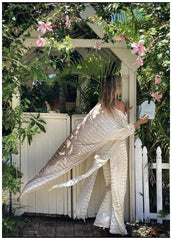 BIKINI Women Beach Dress Cover-Ups Long Stylish Tie Dye Open Front Beach Outfits Bathing Suit