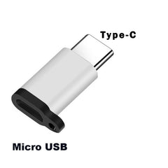 محول USB من النوع C إلى Micro USB أنثى إلى ذكر محولات لـ Xiaomi Samsung كابل بيانات شاحن USB C محول USB C