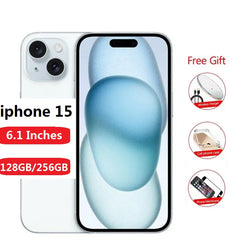 98% New Original iphone 15 128/256GB 6.1-inch super retina XDR display A16 bionic chip Dual ESIM 4800 million pixels main camera