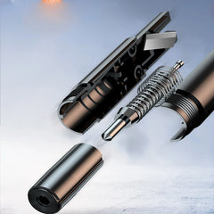 Car Safety Hammer Emergency Glass Breaker Seat Belt Cutter High Hardness Tungsten Steel 2 in 1 Rescue Tool Auto Accessories