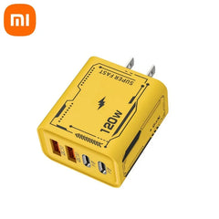 Xiaomi Original 120W Charger Ultra Fast Charging Type-C GaN Phone Charger USB-C QC 3.0 Phone Charger Adapter For iPhone Samsung
