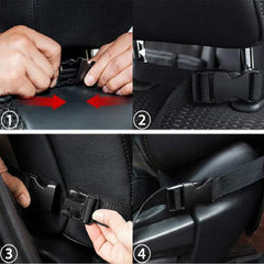 1pc/ 2pcs Car Seat Back Organizer 9 Storage Pockets with Touch Screen Tablet Holder Protector for Kids Children Car Accessories