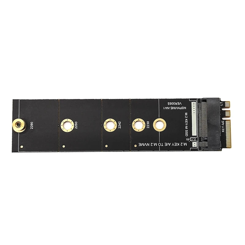 محول لاسلكي من فتحة مفتاح M.2 A/E إلى محول واي فاي متوافق مع البلوتوث M.2 M Key لمنفذ NVMe PCI Express SSD