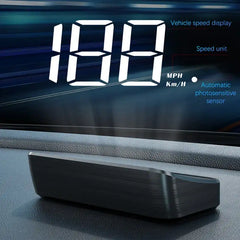 Car Speedometer KM/H HUD GPS Head Up Display Digital Speed Meter Windshield Projector For Vehicles Auto Electronics Accessories - Mumzar