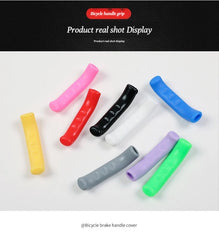 Bicycle Brake Handle Cover Sleeve, Silicone MTB Grips, Handlebar Protect Cover, Anti-slip Cycling Gear, Bike Accessories