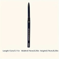 1pc Waterproof Matte Eyeliner Pen, Quick Dry, Long-Lasting, Smooth Brown Coffee Shade, Versatile Eye Makeup, Beauty Cosmetics
