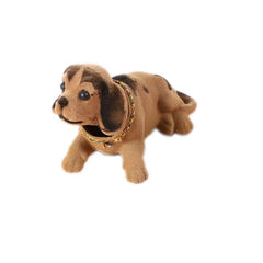 Car Ornaments Shaking Head Dog Doll Car Dashboard Toys Cute Nodding Puppy Auto Interior Accessories Auto Decor Kids Gift