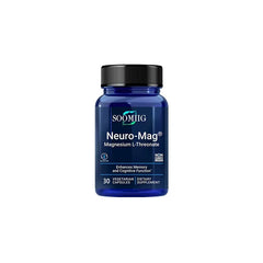 Magnesium Threonate 2000 Mg Capsules, High Absorption Rate, Support Brain Memory and Cognitive Supplement, Relieve Stress