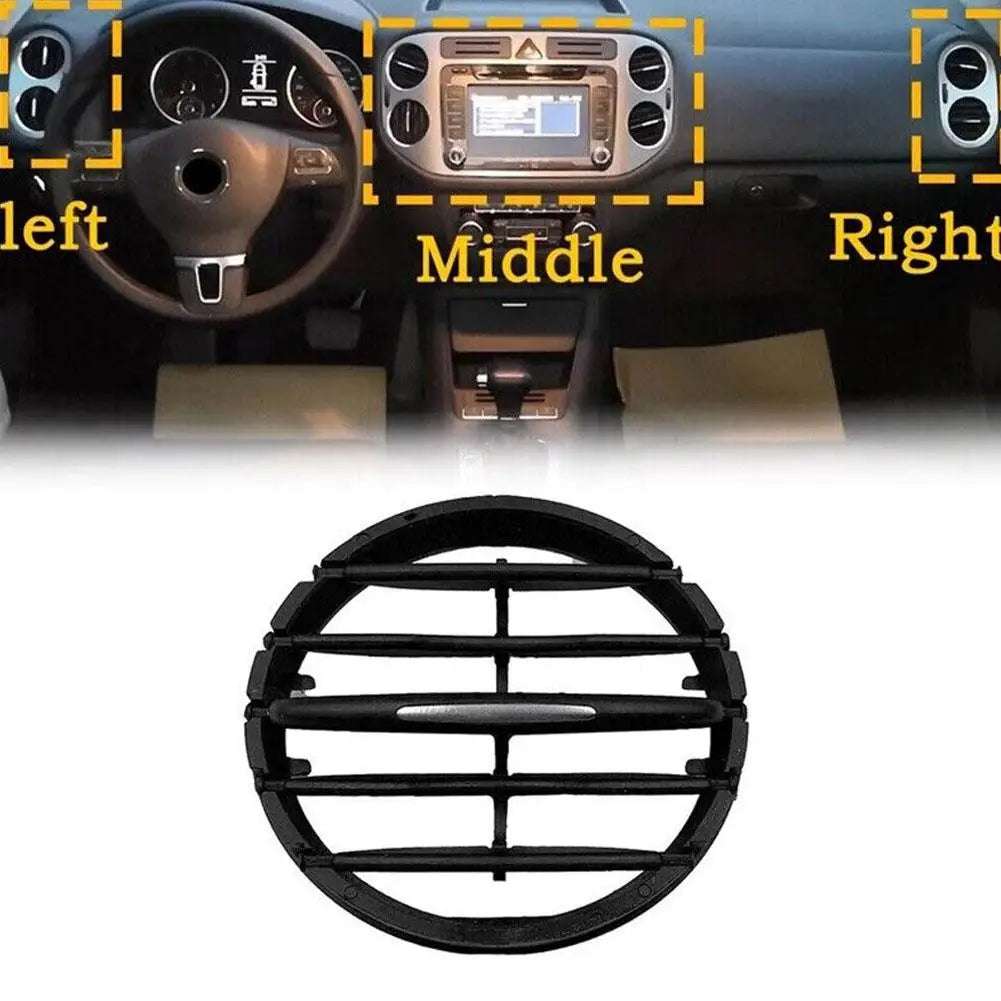 For Volkswagen Tiguan 2010-2017 Air Vent Cover Car Interior Air Conditioning Vents Grille Car Air Conditioning Folding Accessor