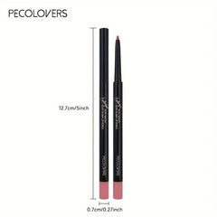 1PC Nude Brown Lip Liner Pencil 12 Color Red Contour Tint Labial Makeup Waterproof Matte Lipstick Pen Lip Contouring Cosmetic