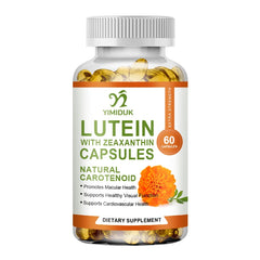 Lutein and Zeaxanthin Supplement-Relieve Eye Fatigue, Dryness, Yellow Spots, Cardiovascular Health Eye Vitamins for Adults
