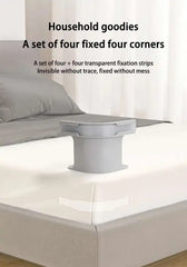 4PCS Bed Sheet Fasteners Sheet Ties Multifunctional use Heavy Duty Bedsheet Corner Tightener Clips Home Supplies Fixator