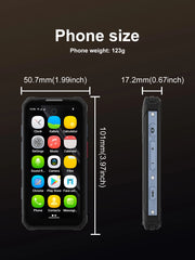 SERVO TANK500 IP68 هاتف ذكي صغير مقاوم للماء 4G LTE Android 12 RAM 6GB ROM 128GB PTT Network Intercom هواتف ذكية صغيرة متينة