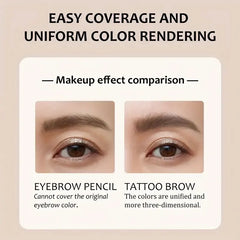 Long-lasting Eyebrow Gel Makeup Semi-permanent Waterproof ColorSweat-proof Film Forming Dye Eyebrow Cream Tint Cosmetics