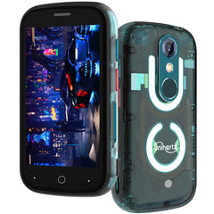 Unihertz Jelly Star Mini Smartphone Android 13 8GB 256GB Led Light Unlocked Transparent Backshell Cellphones 48MP 3 inch Phone