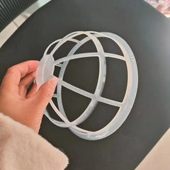 Washing Machine Hat Wash Protector Cap Cleaner Laundry Bag Small Clothes Wash Bag Anti-Deformation Mesh Organizer Zip Bags
