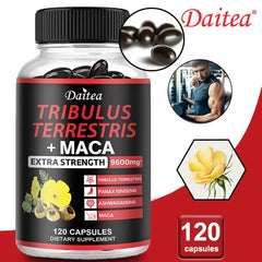 Extra Strength Muscle Supplement - Helps Improve Energy, Endurance, Performance and Focus, Natural, Gluten-free and Non-GMO