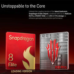 Global Version Redmagic 10S Pro NX789J Snapdragon 8 Elite Leading Version 6.853" Q9+144Hz AMOLED 50*2+2+16MP 7050mAh 80W NFC