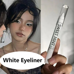 White Eyeliner Multicolour Shiny Glitter Eyeshadow Pencils Eye Tip Brightening Waterproof High-gloss Silkworm Pen Eye Makeup