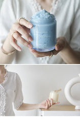 VERBENA LINN× Fukimi Momoyama Joint Mian Ice series nicotinamide Fragrance Sea Salt Scrub مرطب برائحة الفاكهة