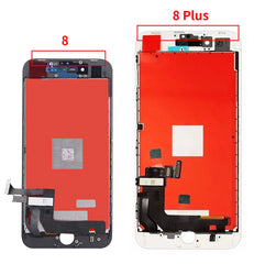 شاشة LCD من الدرجة AAA +++ لهاتف iPhone 6 6S 7 8 Plus مع مجموعة محول رقمي لشاشة اللمس ثلاثية الأبعاد المثالية لهاتف iPhone 5 5S + أدوات