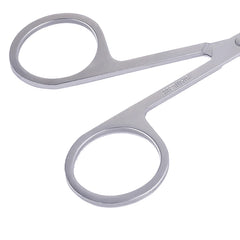 1 Pcs Professional Stainles Nails Eyebrow Nose Eyelash Cuticle Trimmer Epilator Scissor Manicure Tool Curved Pedicure Scissors