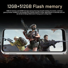 Global Vision I16 Pro Smartphone 5G Android 5300mAH 12GB RAM 512G ROM 6.56Inch 1080x2640HD 24+48MP MTK10 4G Network Mobile Phone