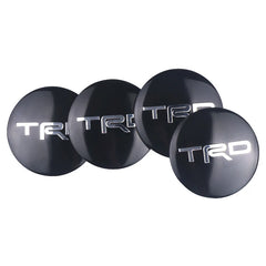 56/60mm Car Wheel Hub Center Cap Aluminum Metal Logo Stickers For Toyota Rav4 Corolla Camry Aqua Auris Cross Yaris TRD Prius GR