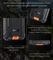 Oukitel G1 Rugged Smartphone Android 24GB (6+18)+256GB 10600mAh 6.52' HD Display NFC Rugged Phone