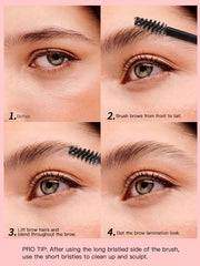 1pc Waterproof Eyebrow Styling Cream Long Lasting Quick-drying Natural Wild Eyebrow Styling Soap Brow Makeup