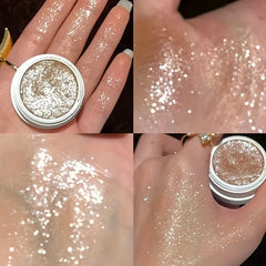 بطاطس مهروسة لامعة لامعة، هايلايتر، جل مكياج للوجه والجسم، مكياج لامع ومشرق، مكياج كونتور طبيعي